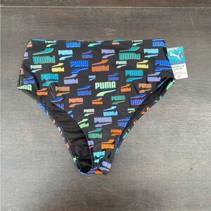 Puma Multicolor High-Waisted Bikini Bottom